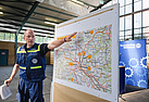Übersicht über die Einsatzstellen rund um Limburg, Foto: THW/Kai-Uwe Wärnner